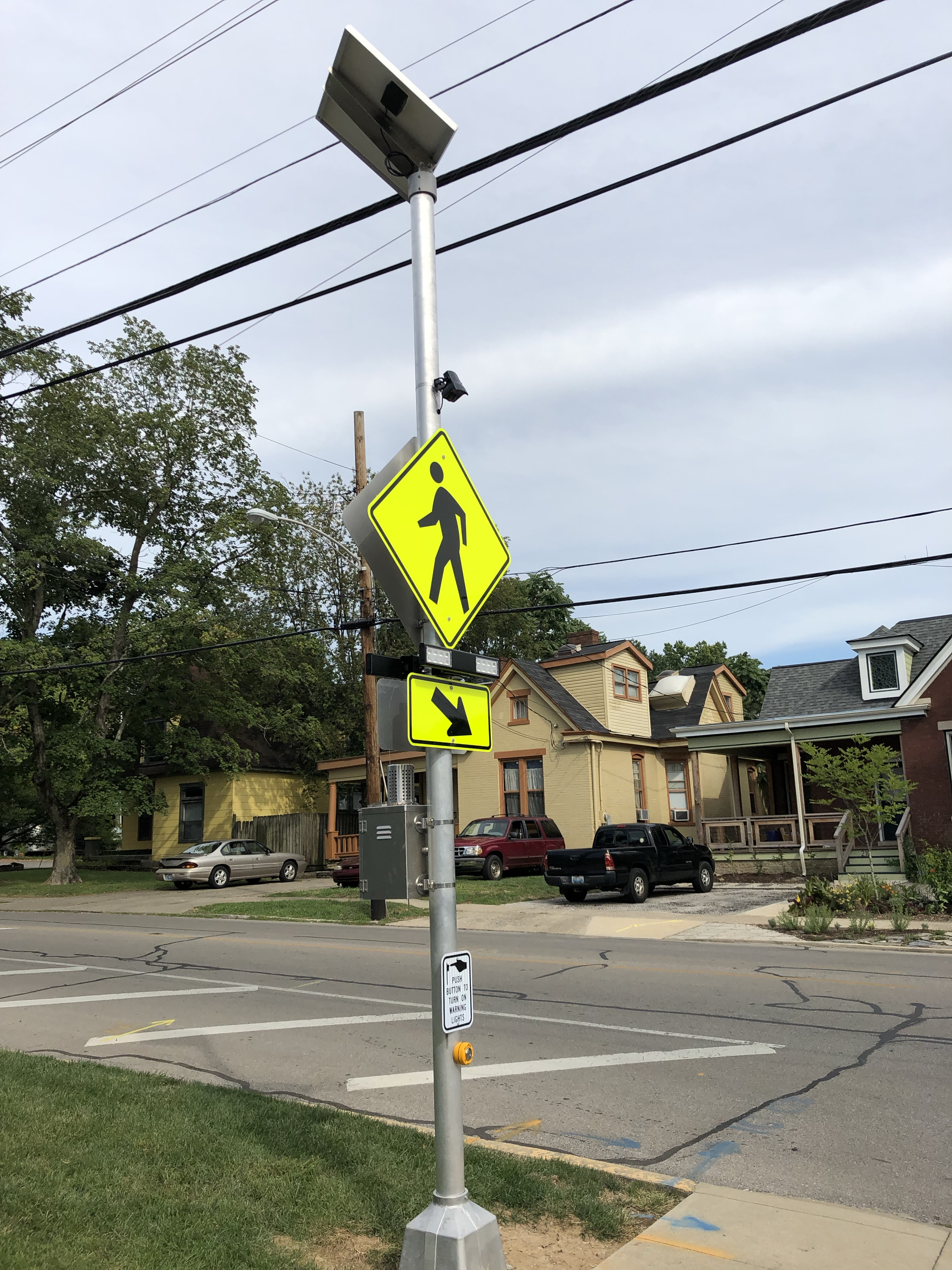 new crossing signs